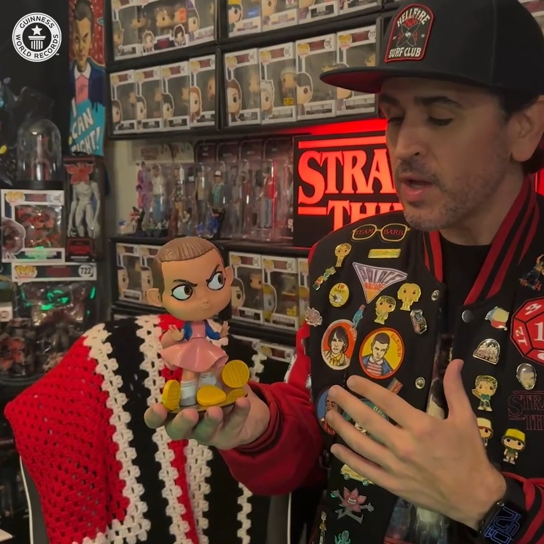 2,301 items of Stranger Things memorabilia 🤯 | Guinness World Records ...