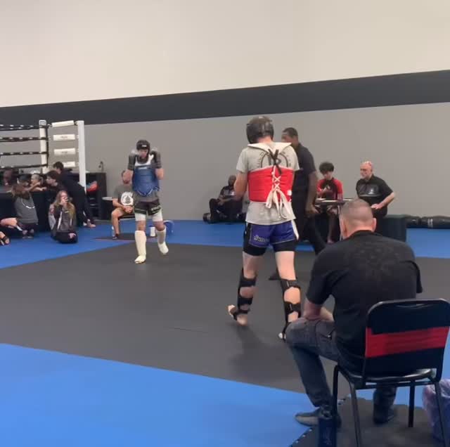 The Muay Thai teep serves as a example of a distance-gauging technique ...