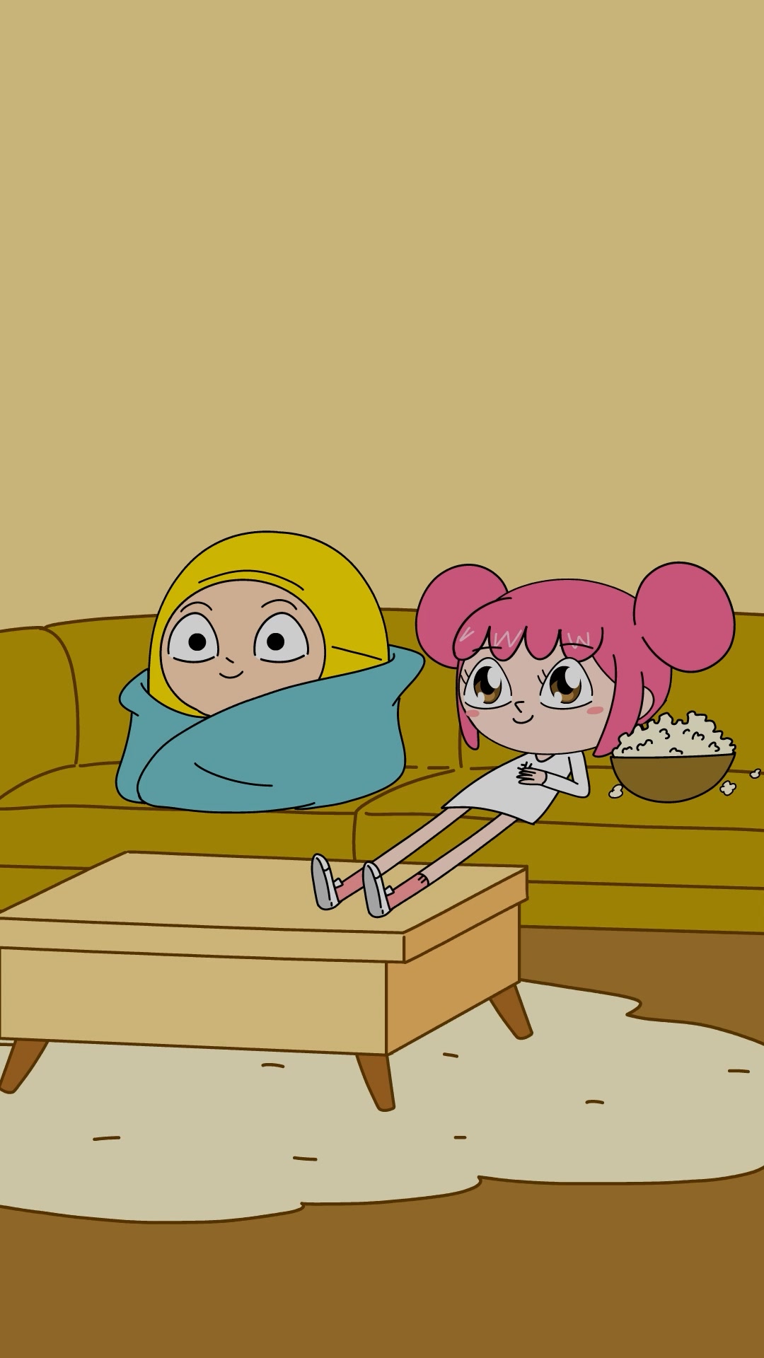 I was just blinking for a long time 我沒有睡著 這是長眨眼 #couple #animation # ...