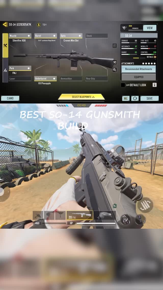 This SO-14 gunsmith is AMAZING | COD Mobile #callofdutymobile #codm # ...