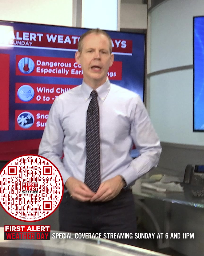 ️ First it was the bitter cold, now we've got a First Alert for the ...