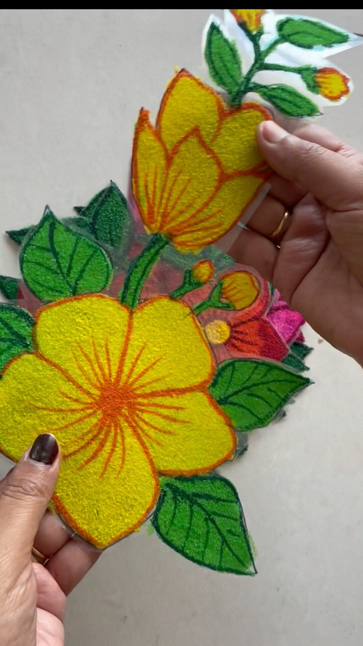 Order ready to ship Gujarat🚀🚀🚀🚀 Ready rangoli Waterproof rangoli ...