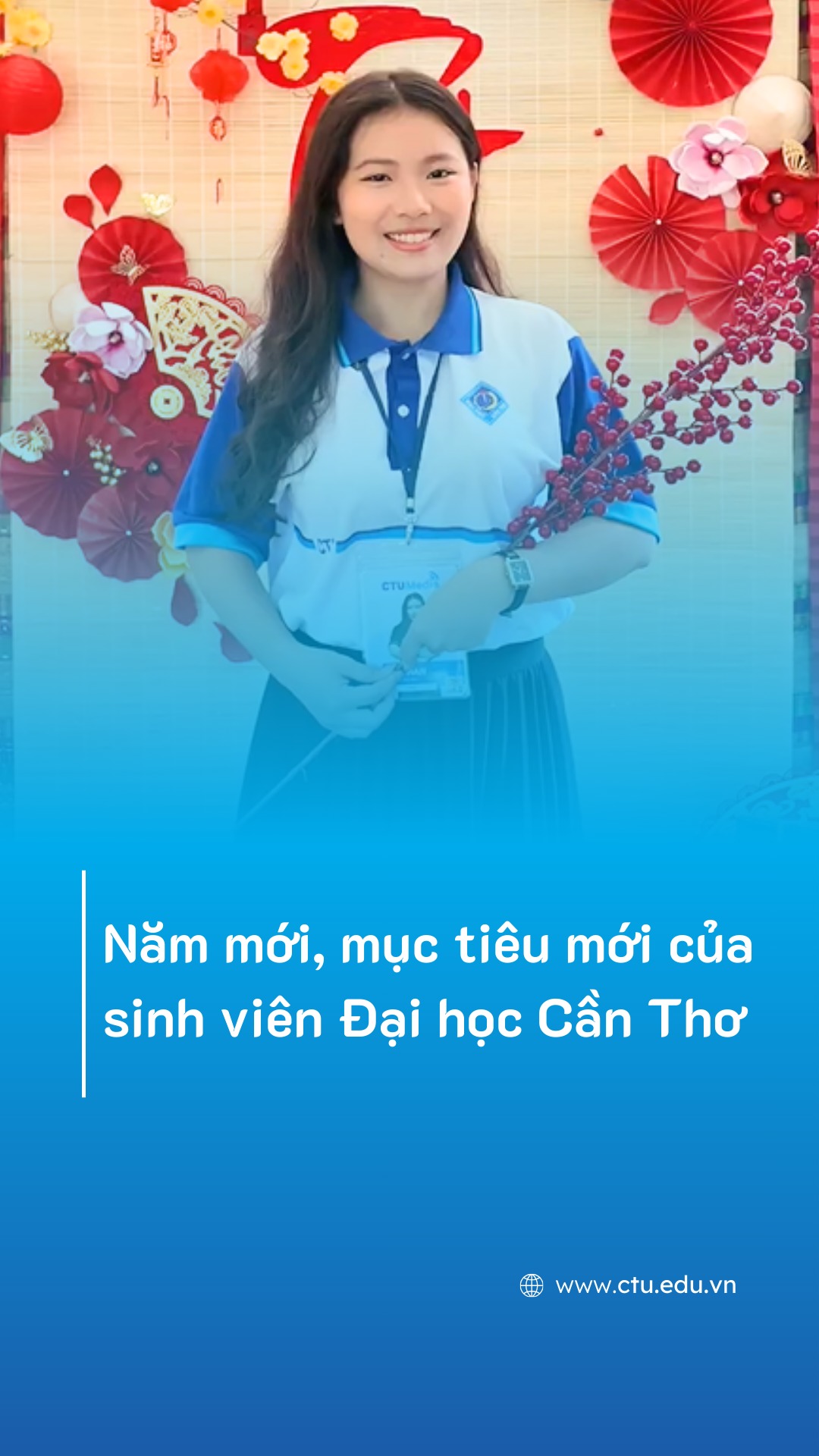 Năm mới, sinh viên Đại học Cần Thơ có những mục tiêu mới gì? 🥰 #CTUDHCT ...