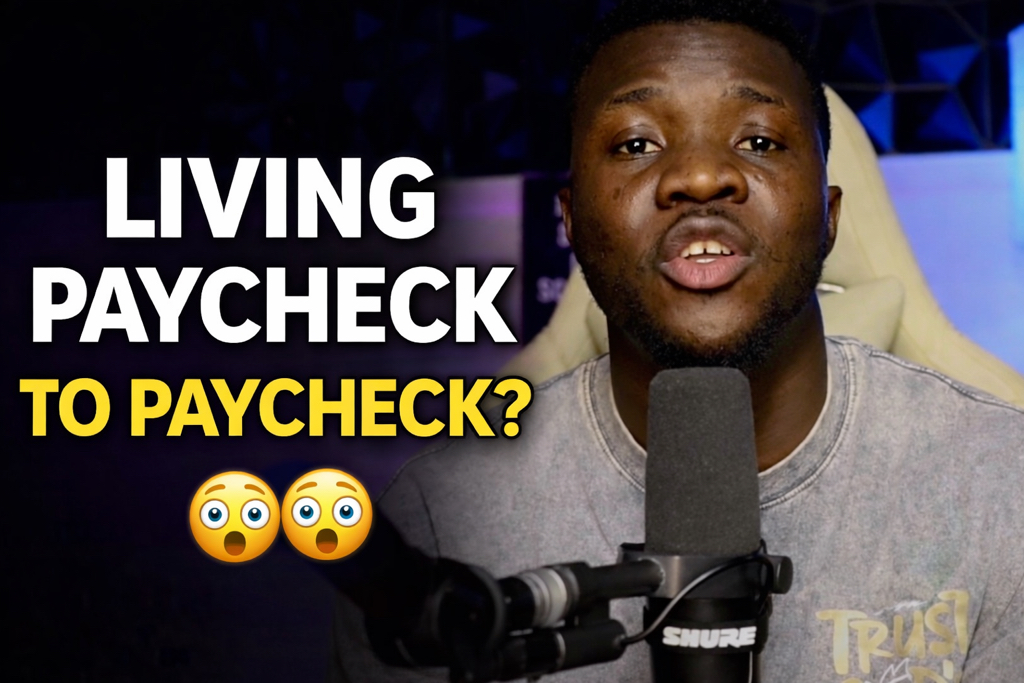 Living paycheck to paycheck is not always about low income. Most times ...