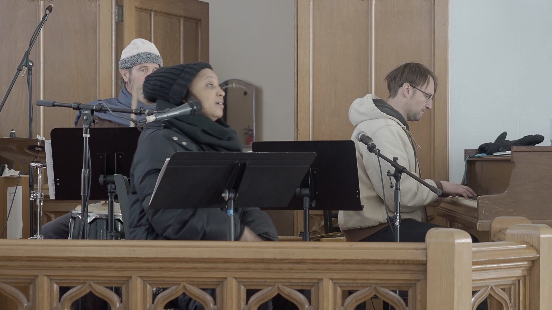 Big treat today at Church on the Square: ACOUSTIC SET! Thank you Rev ...