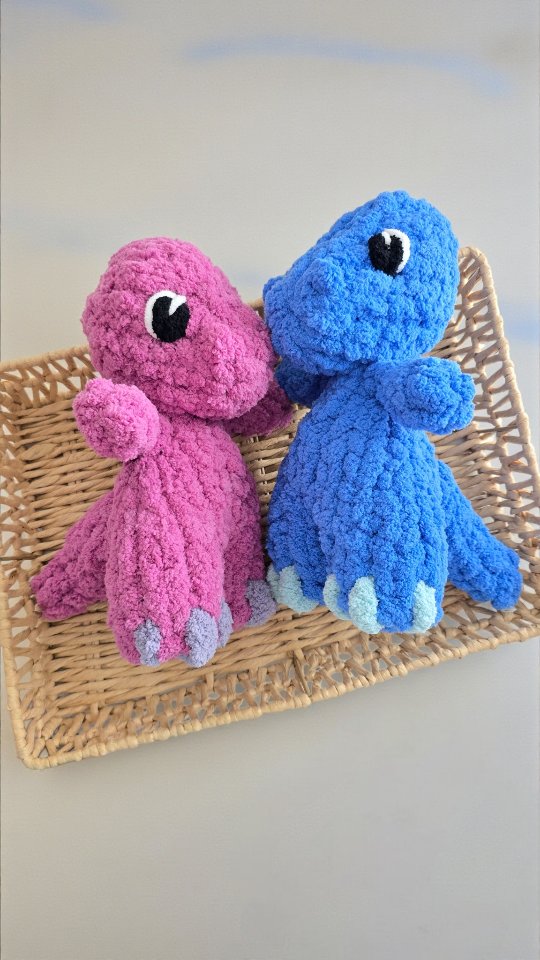 Tony the T-Rex is fully customizable. The design includes back spikes ...