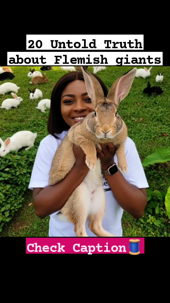 20 UNTOLD TRUTHS ABOUT FLEMISH GIANT RABBITS Here are some simple ...