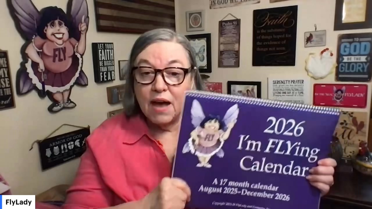 The 2026 FlyLady Calendars are Here! Keep Your Family on Track with the ...