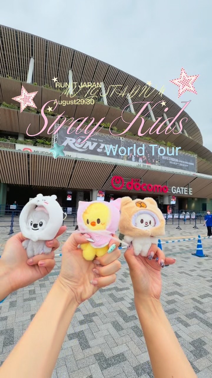 Stray Kids World Tour <RUN IT JAPAN> 📍MUFG STADIUM August29.30