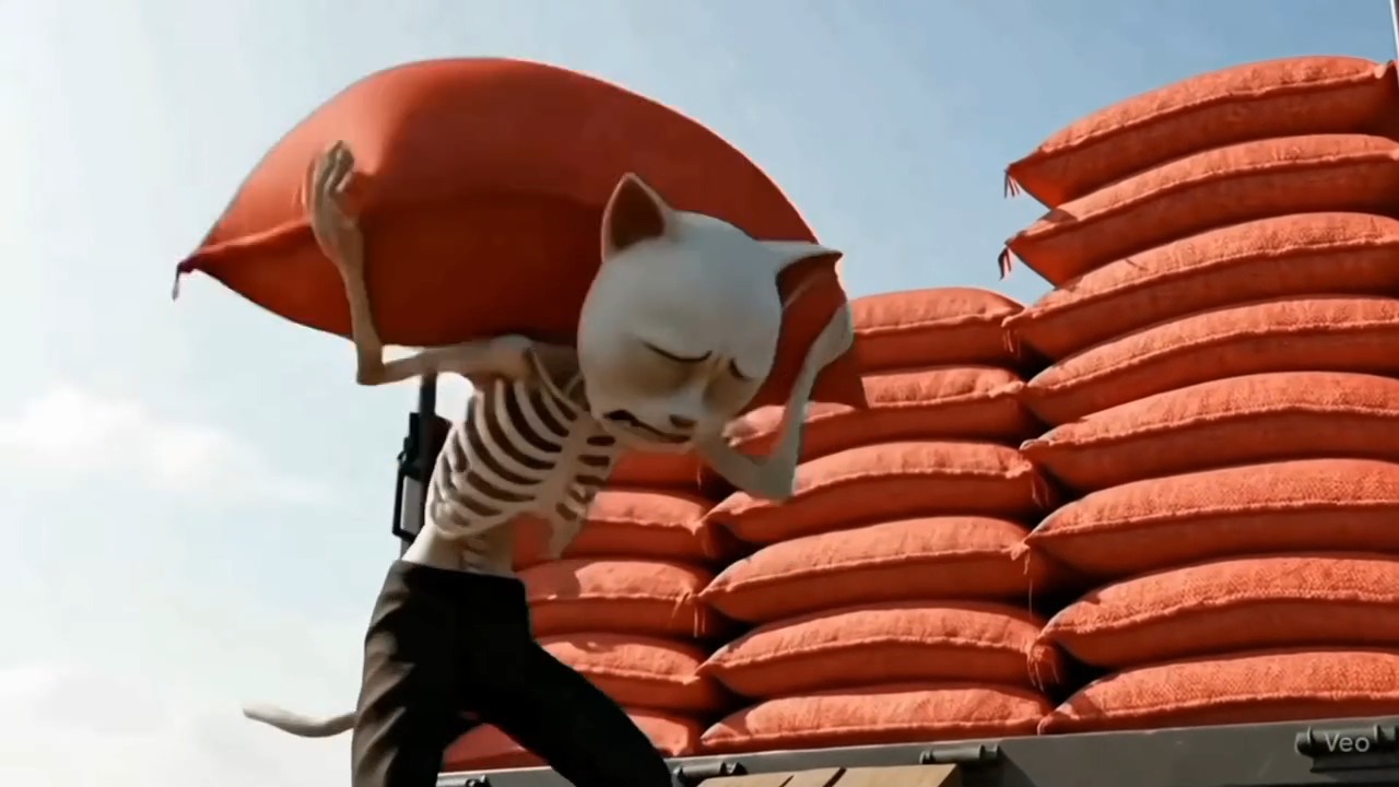 Skinny Cat Falls in love with Rumi Cat KPOP Demon Hunters !. | Smile ...