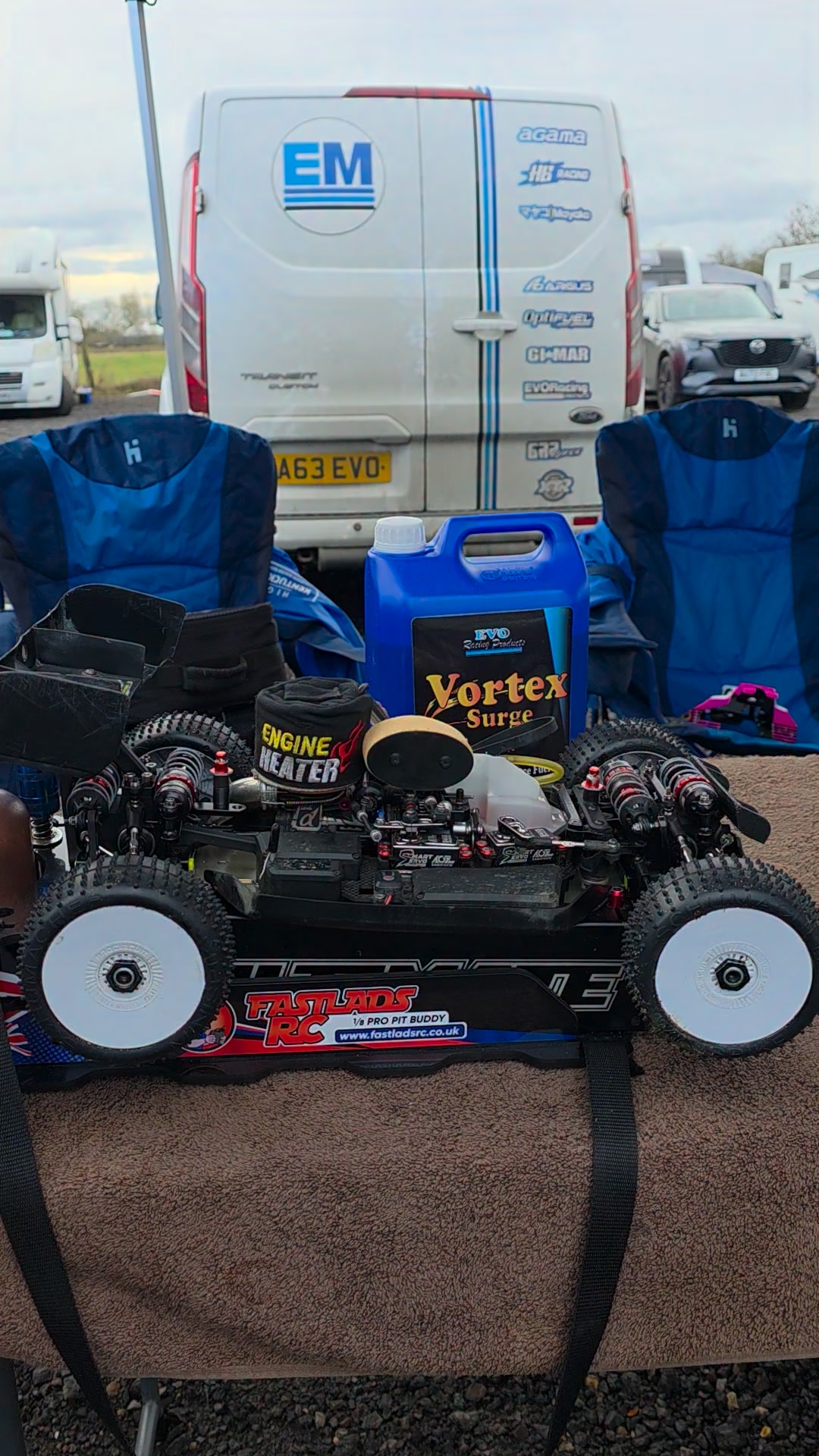 Getting ready to go out at Nitro X Cross at Nene Valley Raceway. Racing ...