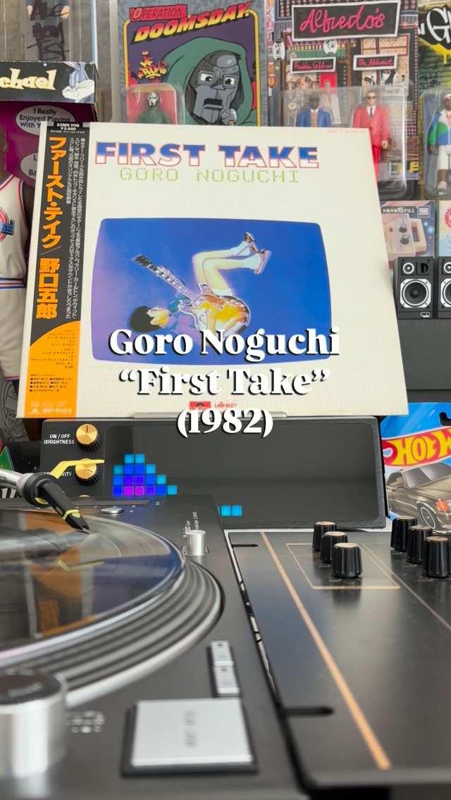Goro Noguchi “First Take” (1982) Criminally slept on album and