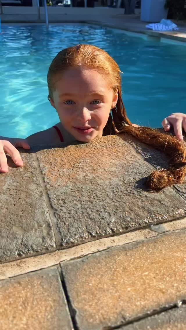 🧜‍♀️ ️☀️ #littlemermaid #redhair #gymnast #childactress #kynleethegreat ...