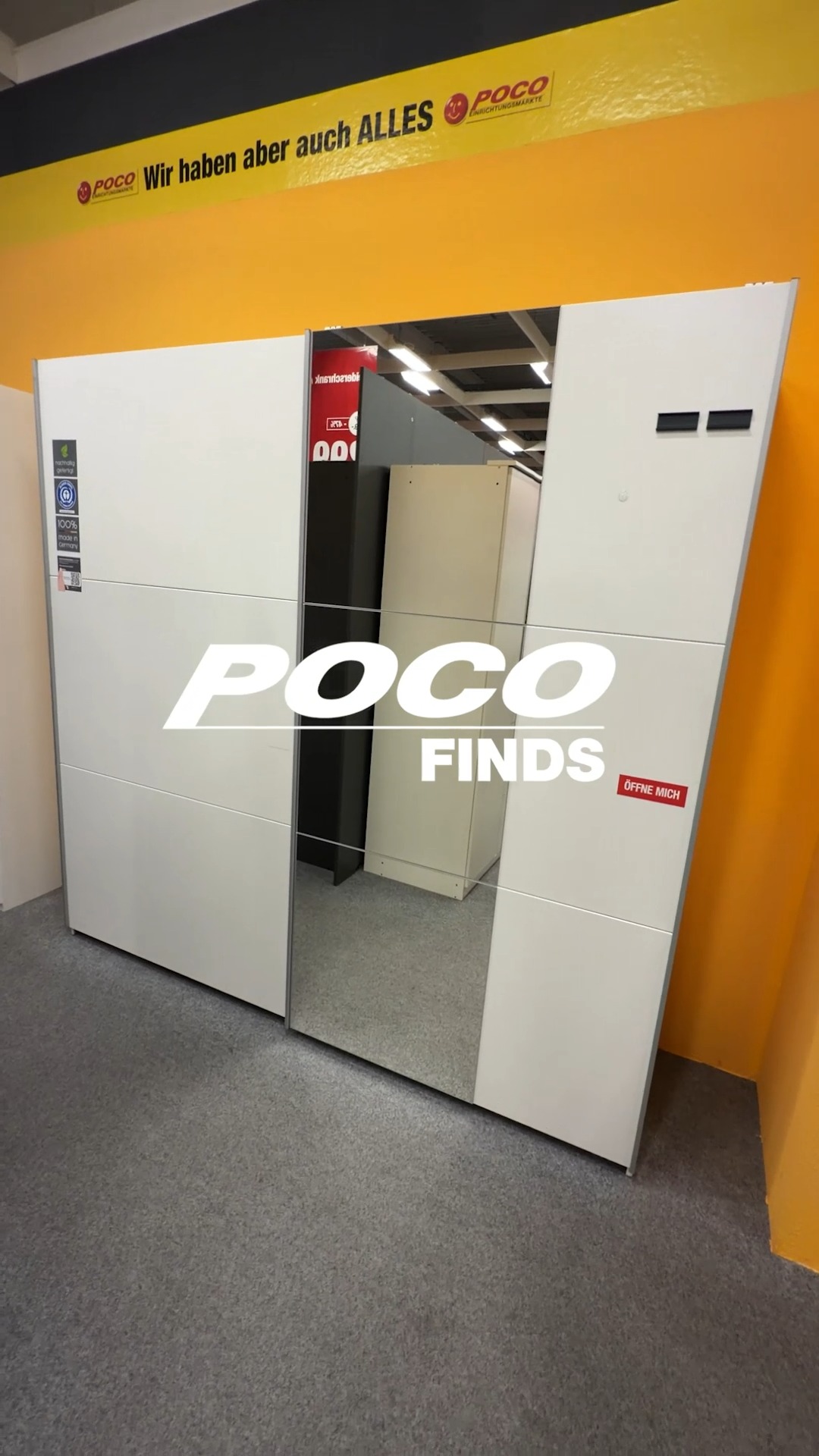 Weiß jemand den Namen vom Schrank?, #kleiderschrank #wohnen #möbel #deko #wohnidee #BudgetFriendly, #Schnäppchen #poco | POCO Einrichtungsmärkte