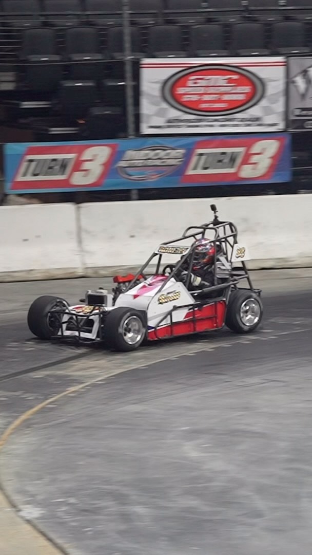 Dirt Trackin’ it this afternoon! | Indoor Auto Racing Championship ...