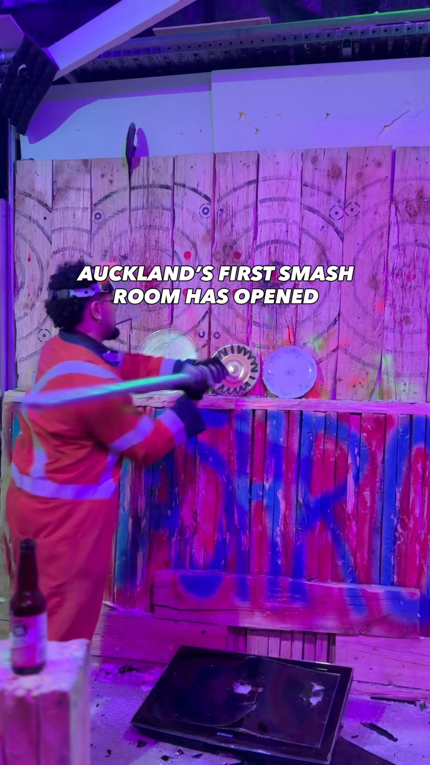 Visit Auckland - PSA: Auckland’s first smash room is here!... | Facebook