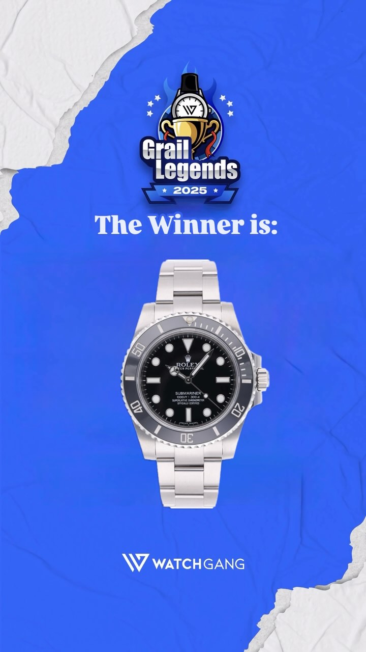The Grail Legends winner is the iconic Rolex Submariner 🤩 🍀And