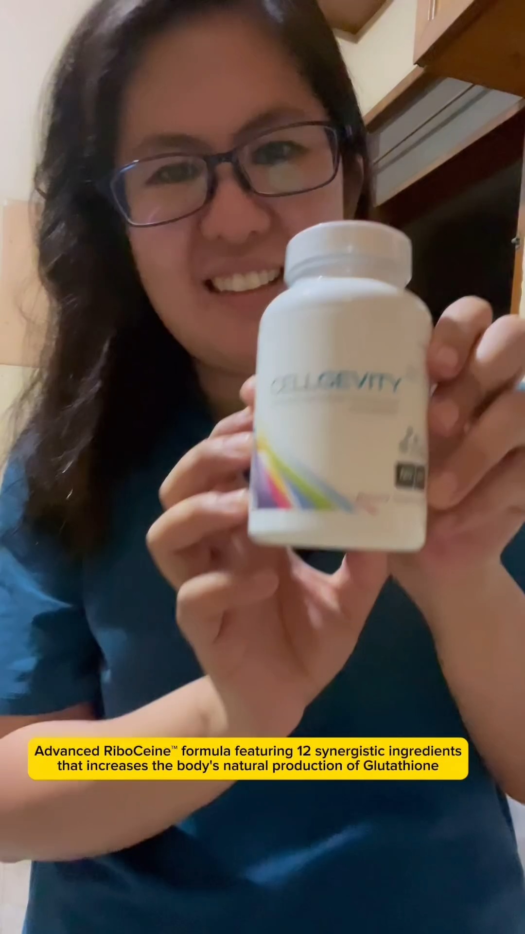 We're excited to share Eddielli’s post on Instagram!! 🩺🌿 , As a dedicated health practitioner, eddielli has discovered how Cellgevity enhances her daily life and how she says YES to taking care of our 