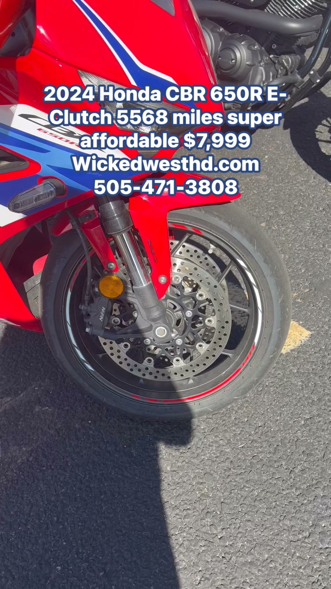 Get affordable bikes at Wickedwesthd.com 505-471-3808 to view this