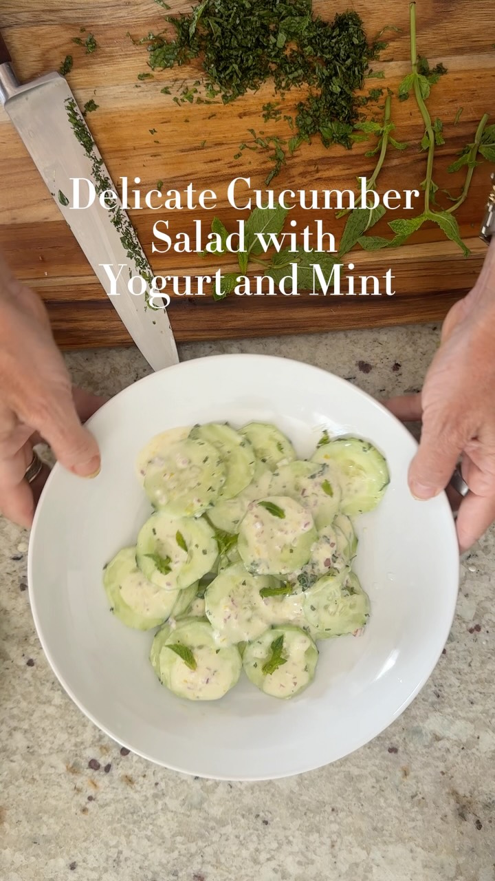 Make this dressing ahead of time and refrigerate for up to 4 days. Then all you have to do is slice up some cukes, dress and go. Perfect for a sultry night or a lazy afternoon. #farmtofork #easyrecipe 