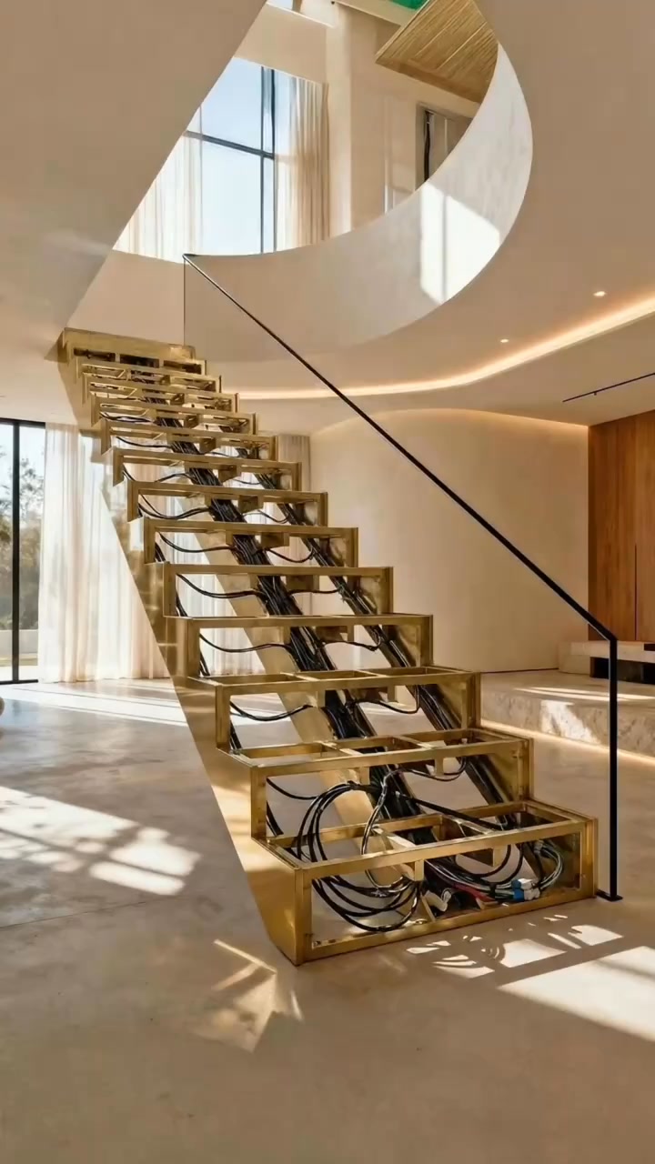 Absolutely obsessed with these active scene staircases that are made ...