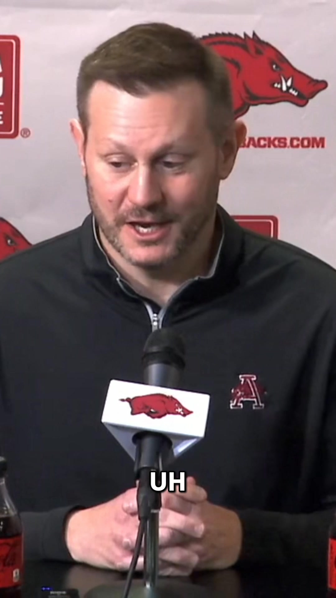 New Razorback football coach Ryan Silverfield discusses Arkansas ...