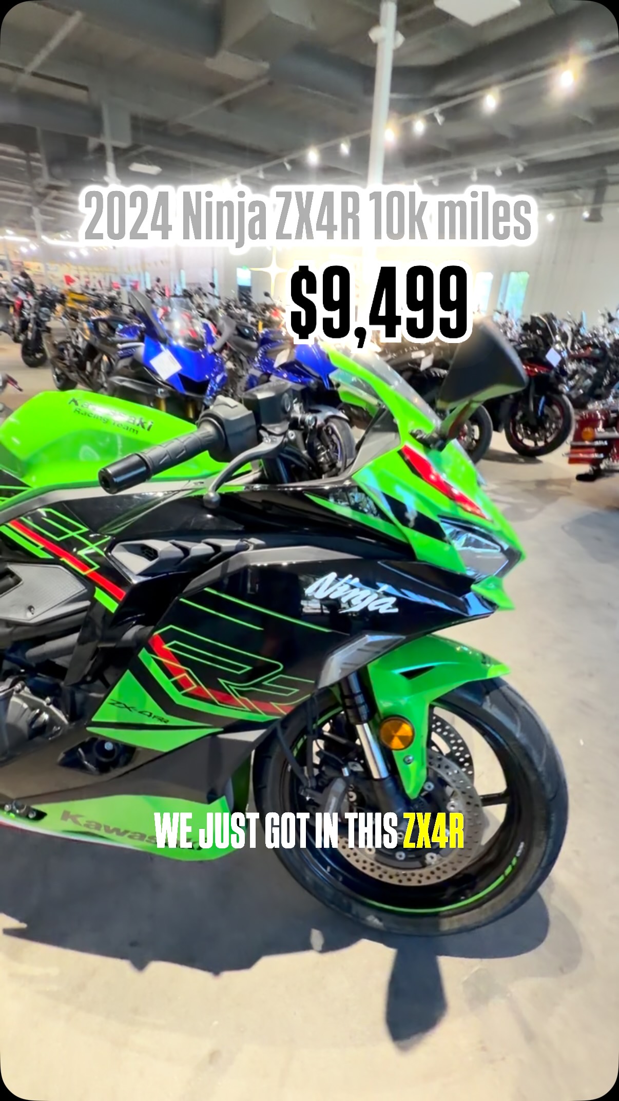 🏍️ Kawasaki ZX-4RR: Small Displacement, Big Attitude 💚 Meet the