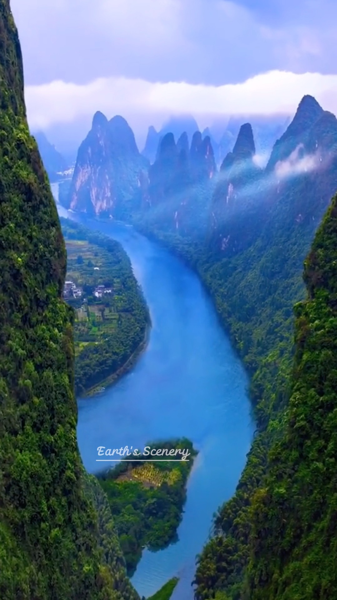 Take a scenic ride through the picturesque city of Guilin, in China! 🇨🇳 ...