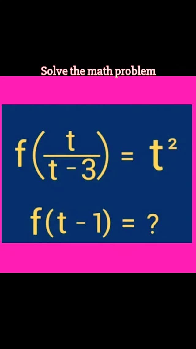 Solve the math problem #viralreels #viral #maths #solve | Mathematics ...