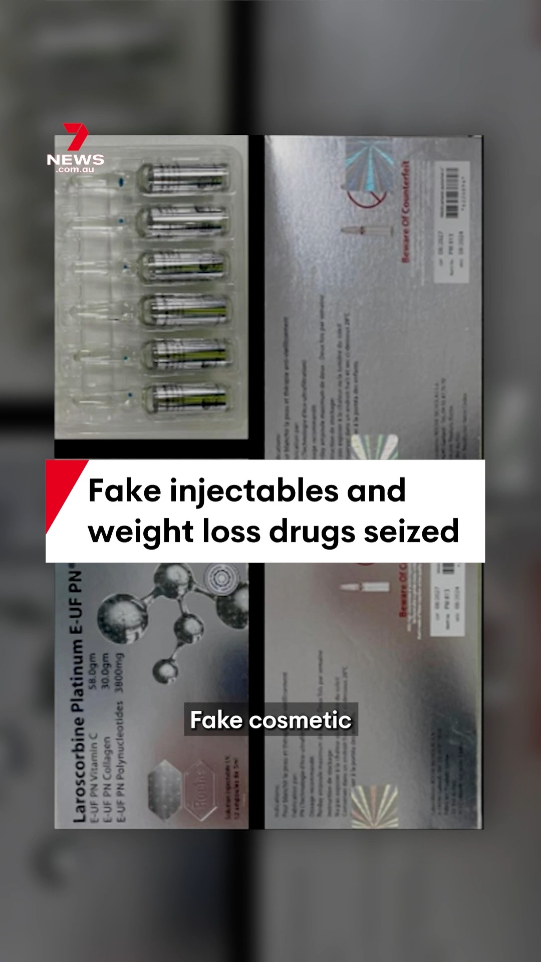 australia customs peptide seizure fine cjc-1295 ipamorelin 2024 2025 Border security seizes fake drugs Flavor::Watermelon Nuviva Medical Weight Loss Numbuzin post acne mark cream