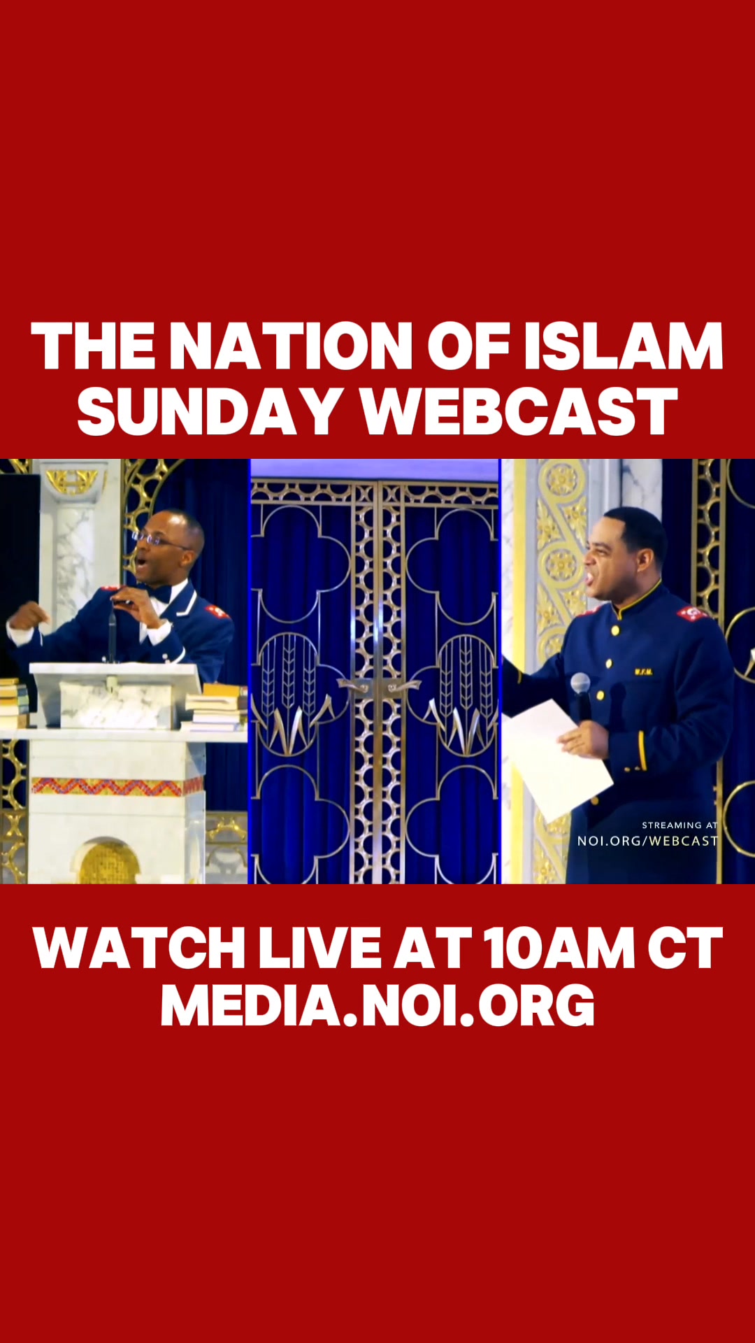 Watch The Nation of Islam Sunday... - The Nation of Islam | Facebook