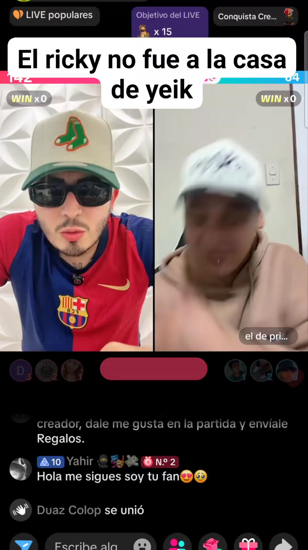 El ricky no fue a la casa de yeik #reelsviralシ #clips #fyp | Creador De ...