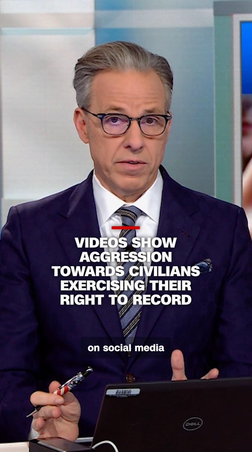 CNN's Jake Tapper rolls the tape on ICE agents' aggression towards ...