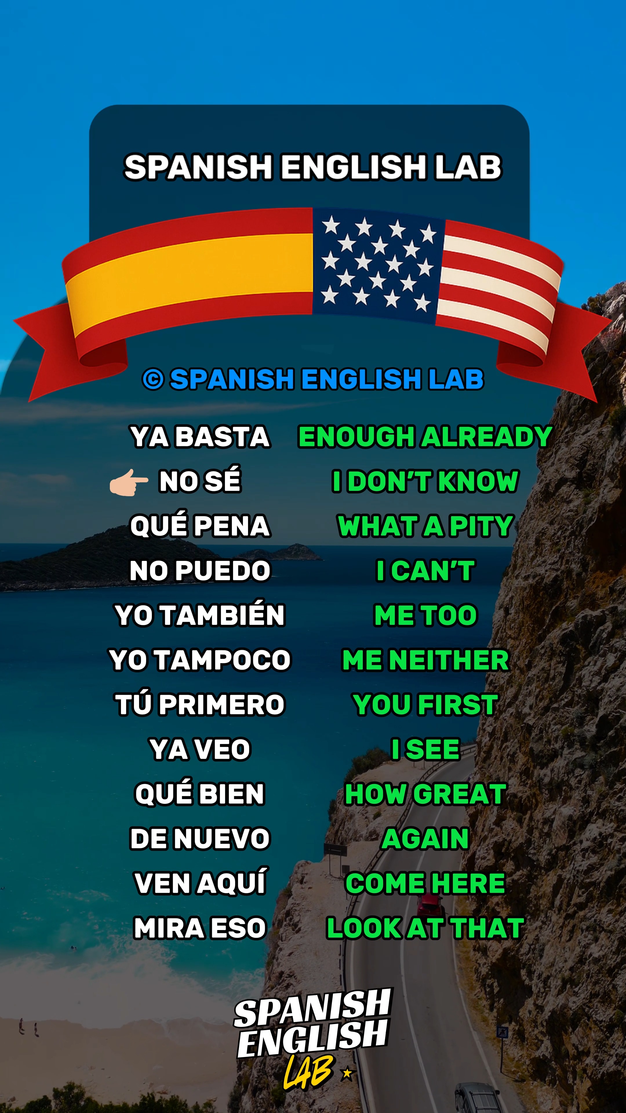 Easy Spanish Phrases Common Spanish phrases for travelers #spanish # ...