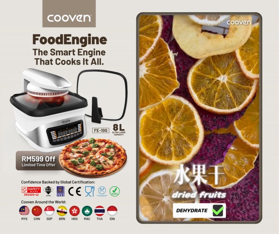 🍳🔥 Cooven = COO + VEN That’s Multi Cooker + Multi Oven combined in one ...