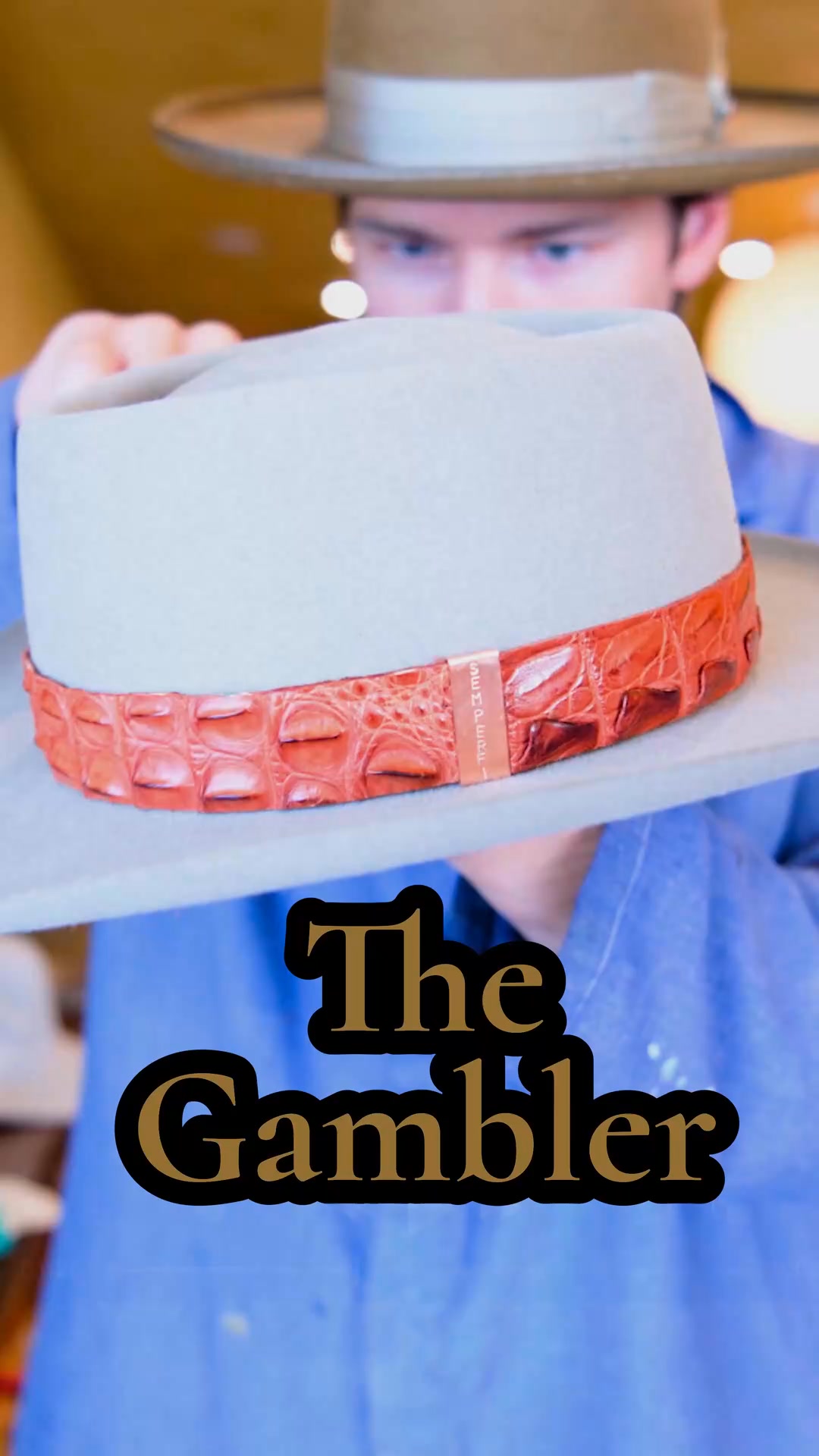 The Gambler is a true southern style hat thats perfect for someone
