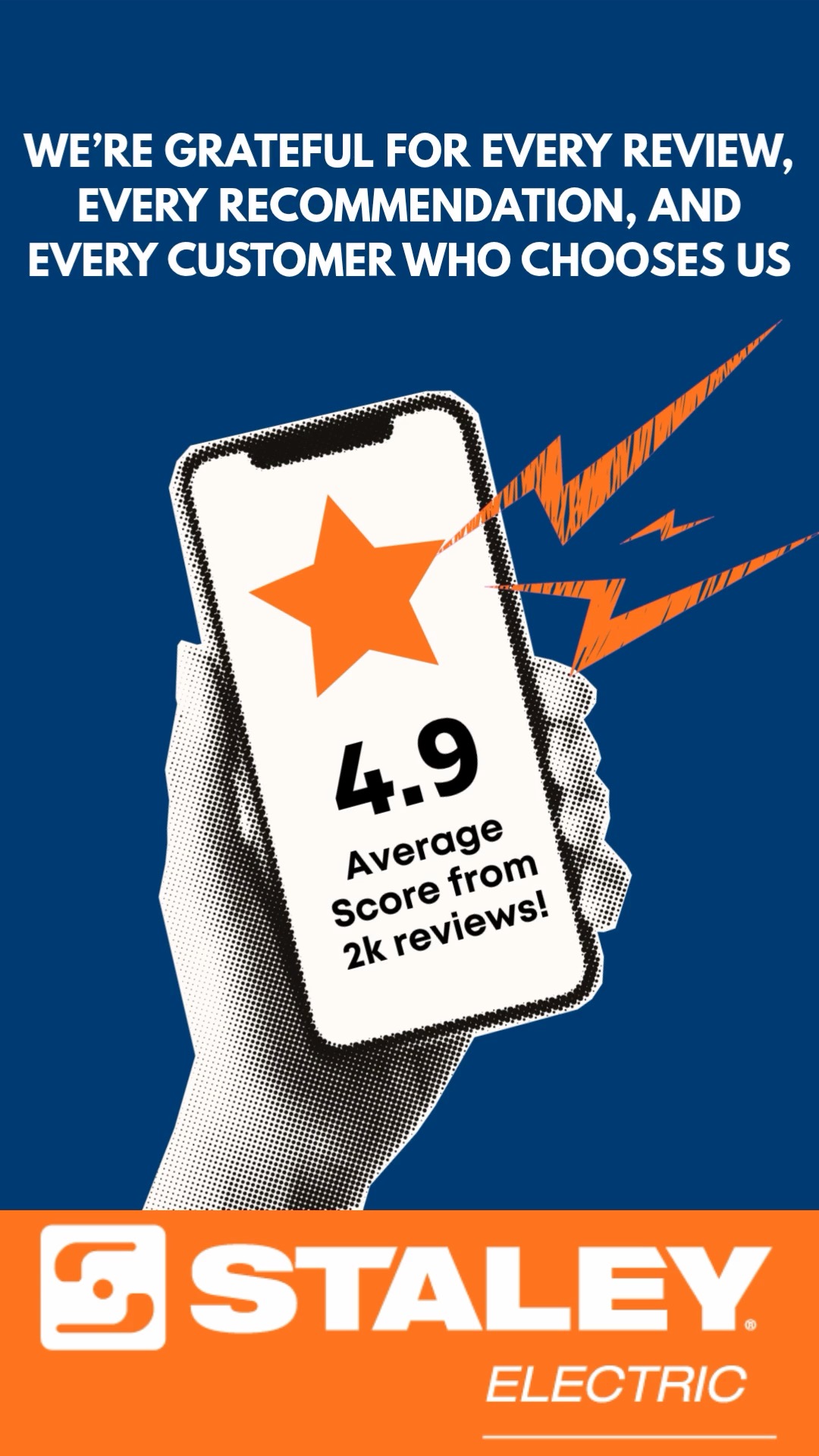 You took the time to leave a review. We're taking the time to say