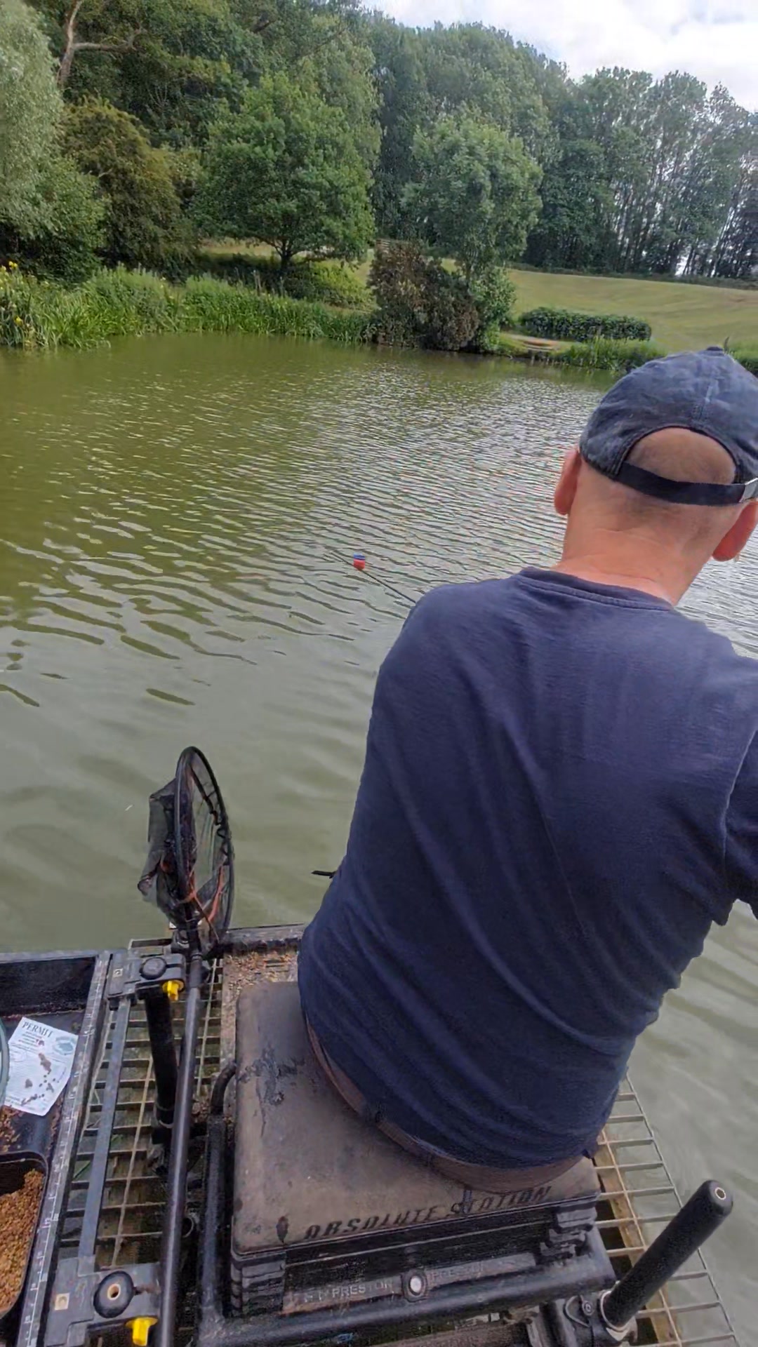 Friday 6th June'25... A bit of fun on The Tench Pond with Matty Waites ...