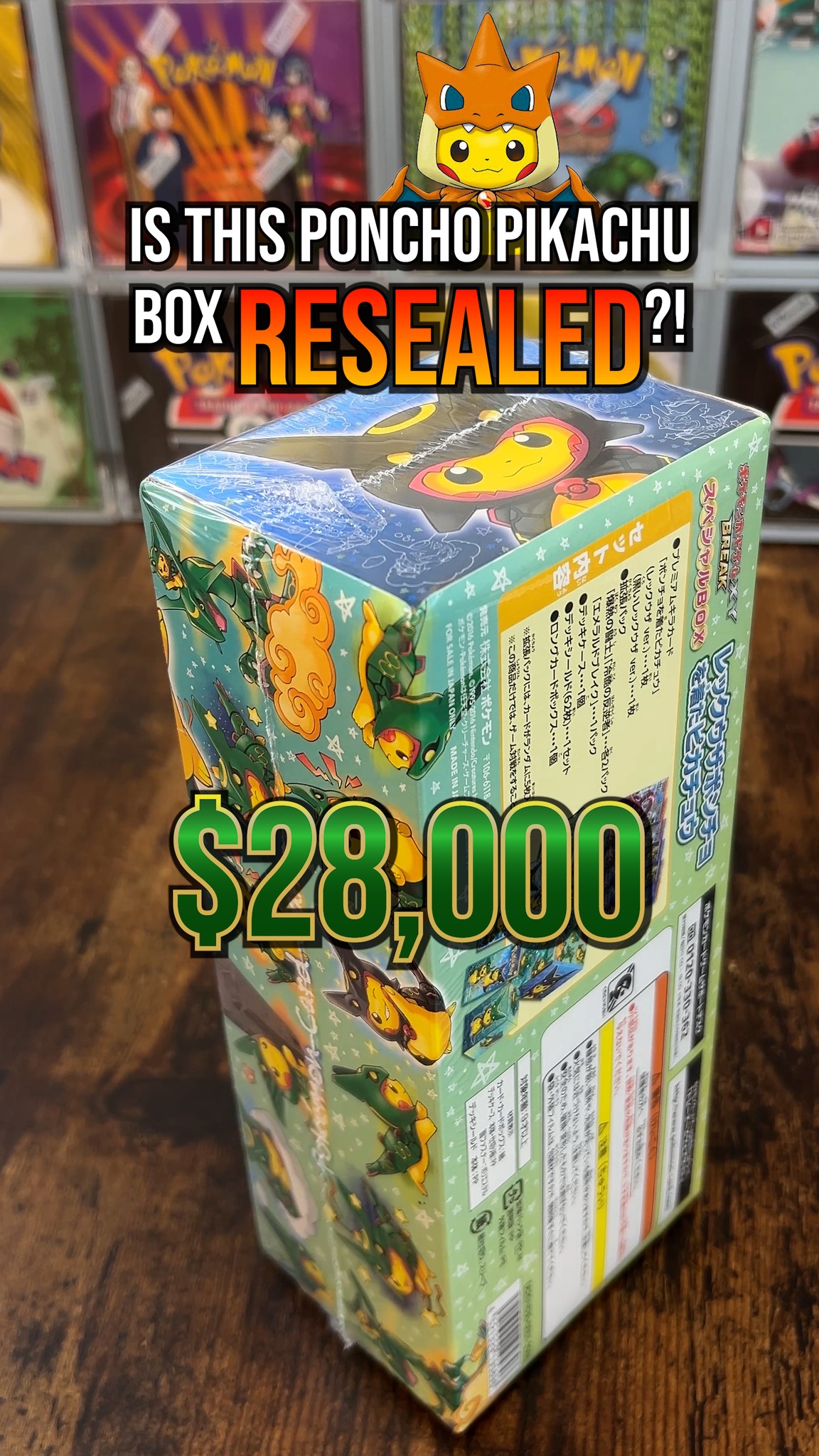 $28,000 Poncho Pikachu box? Sounds like a dream find… but is it 