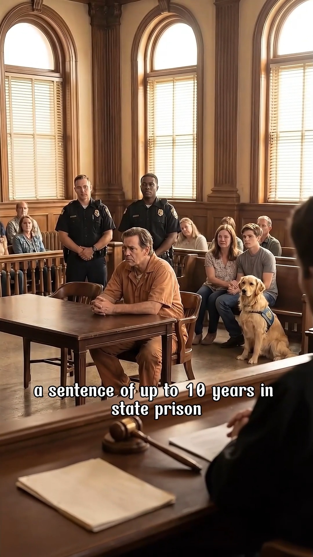 Waiting for the court’s decision the moment the verdict is announced ...