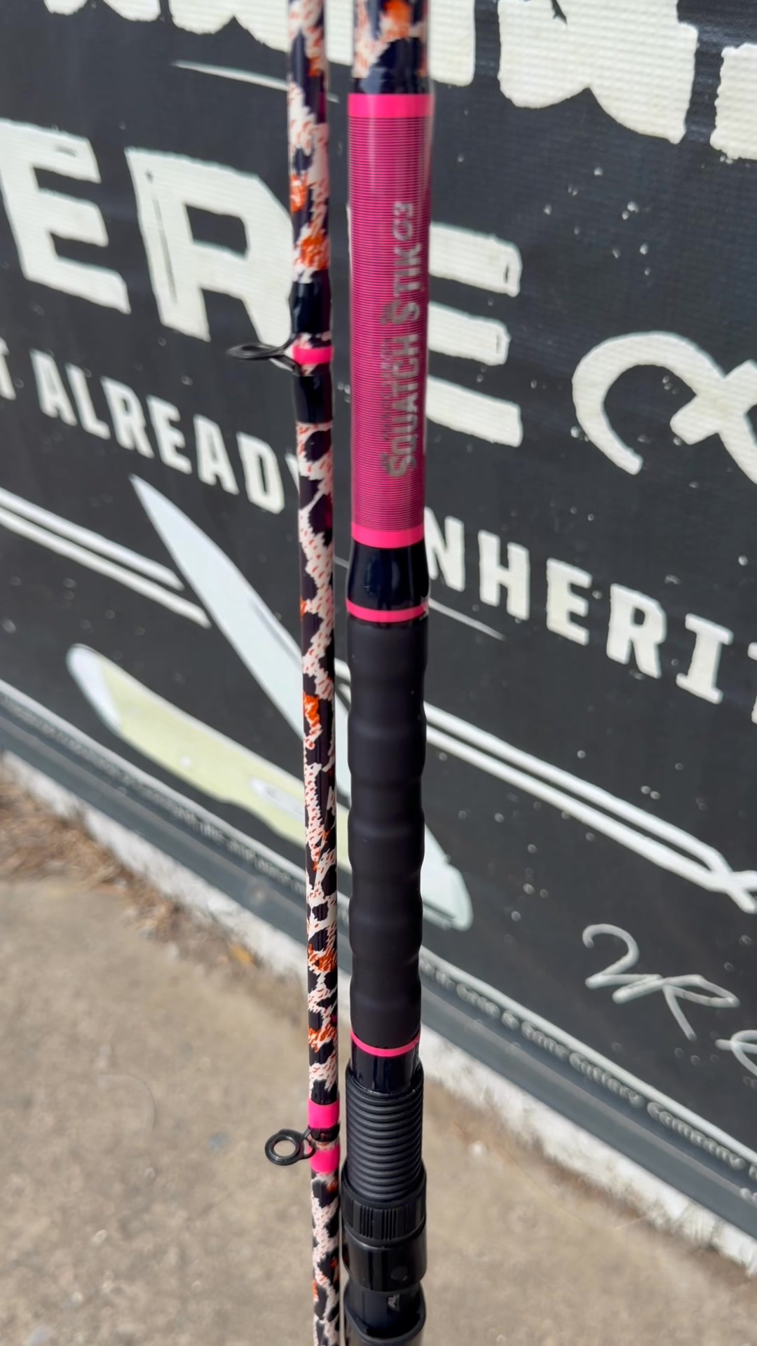 cheetah print fishing pole Golden High-Performance Poles – Posh Poles Perfect for teaching kids how to fish and truly a parent’s dream come true! Cheetah Bling G3s in stock