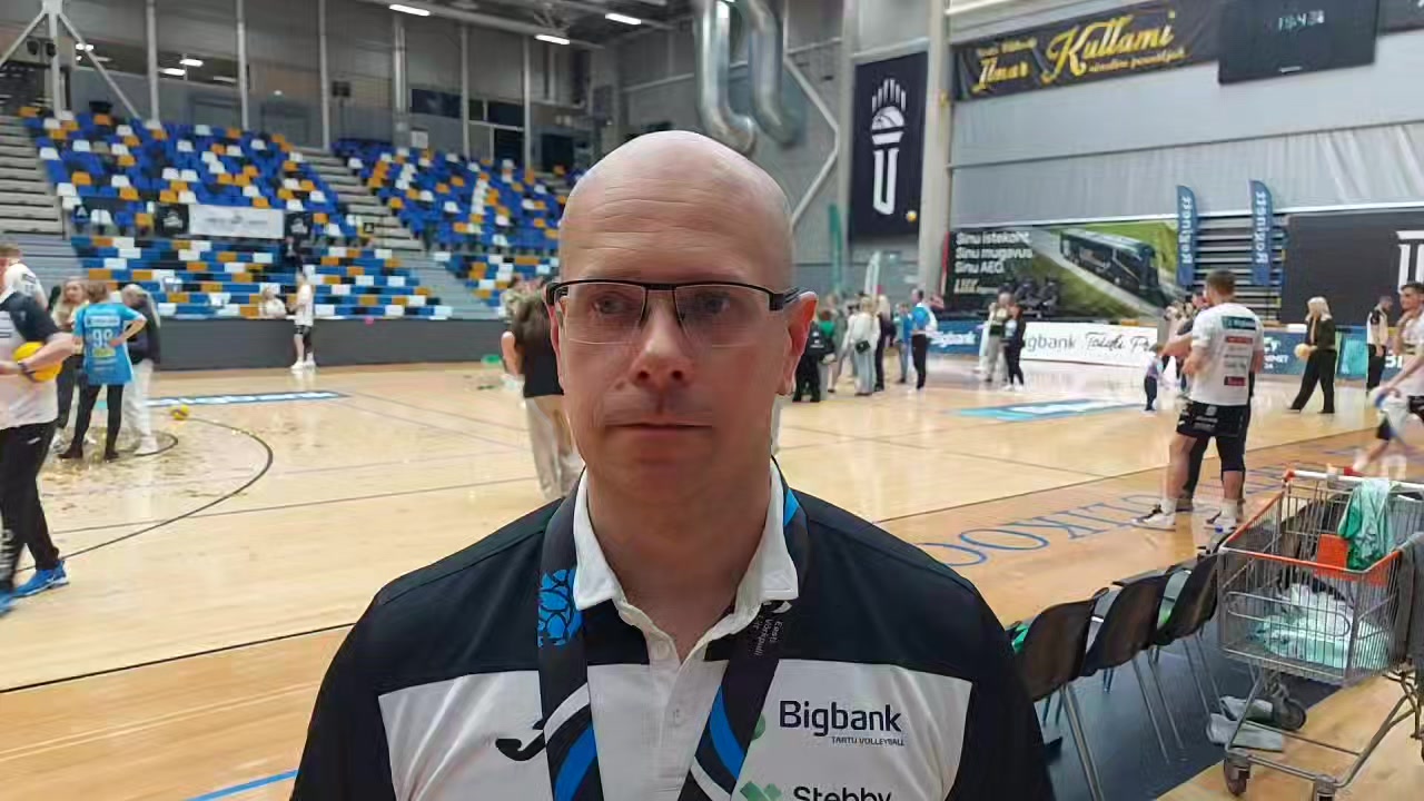 🏐 Bigbank Tartu peatreener Alar Rikberg rääkis viimase finaalmängu ...