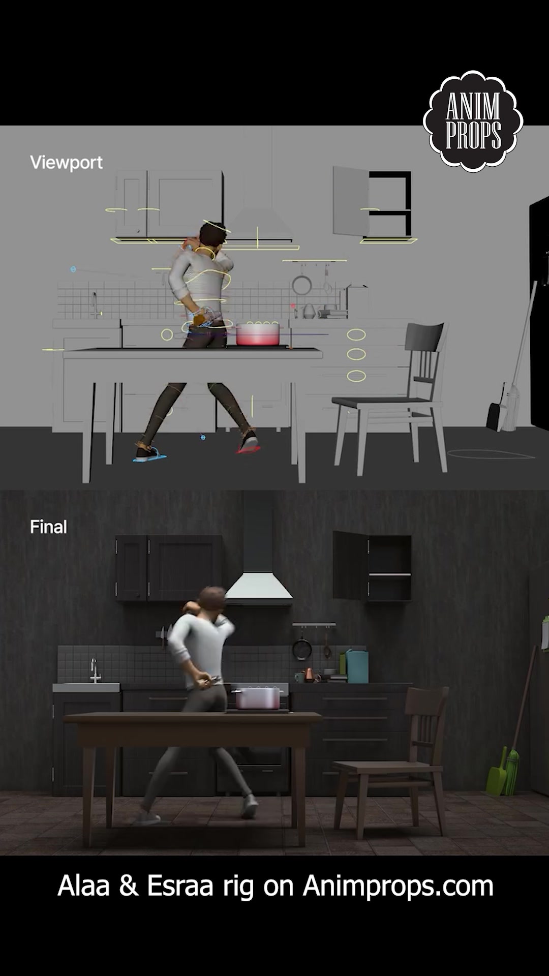 Alaa & Esraa rig on Animprops.com We're honored to see Alaa and Esraa ...