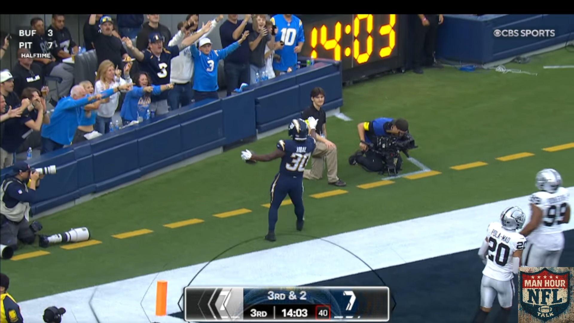 Chargers keep doing this, they can't be beat #BoltUp #NFL | Man Hour ...