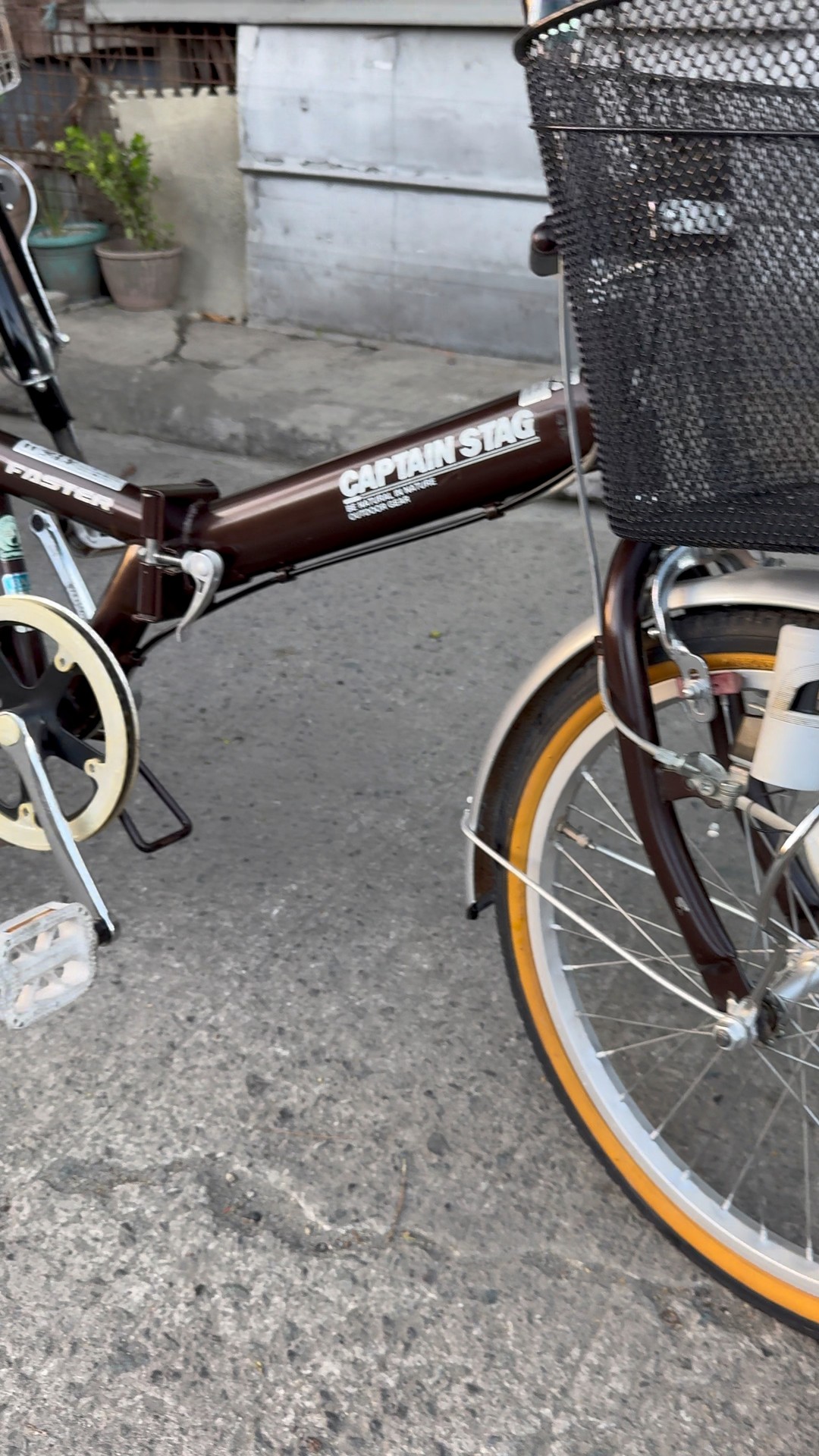 Captain Stag Folding Bike 🚴 #DeviBikes #JapanSurplusBicycles