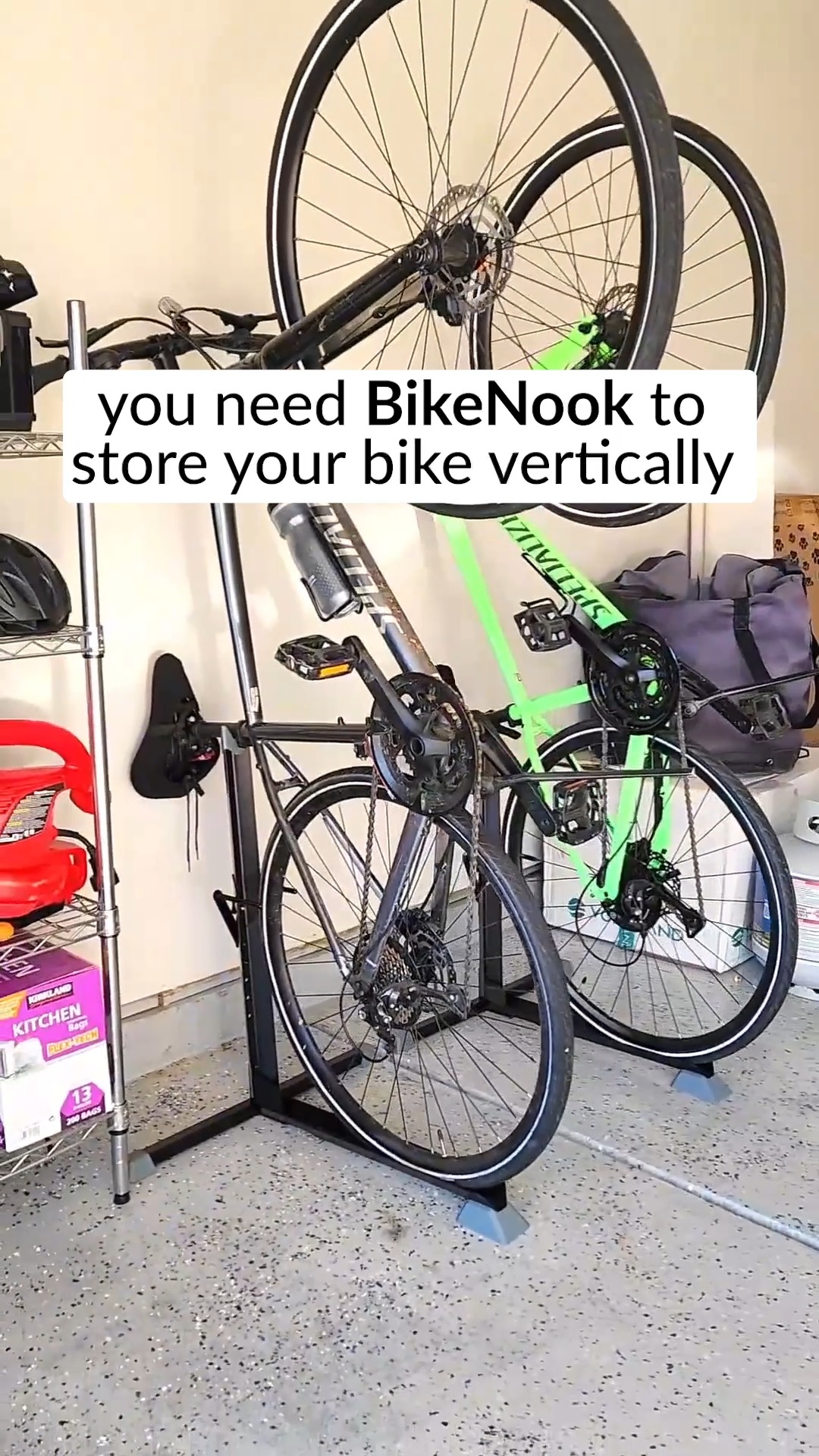 You don’t need a bigger home - you just need Bike Nook 🚲🙌 Store your ...