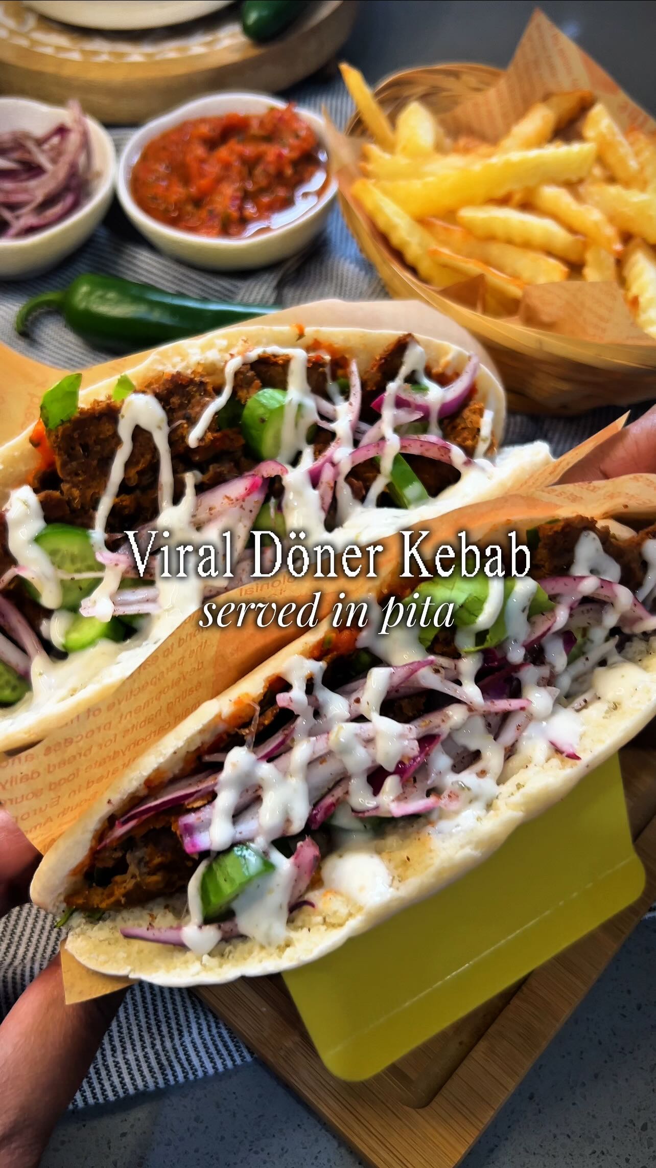 Viral Döner Kebab by @mezemike Rating: 100/10 👌🏼 Döner Kebab ...