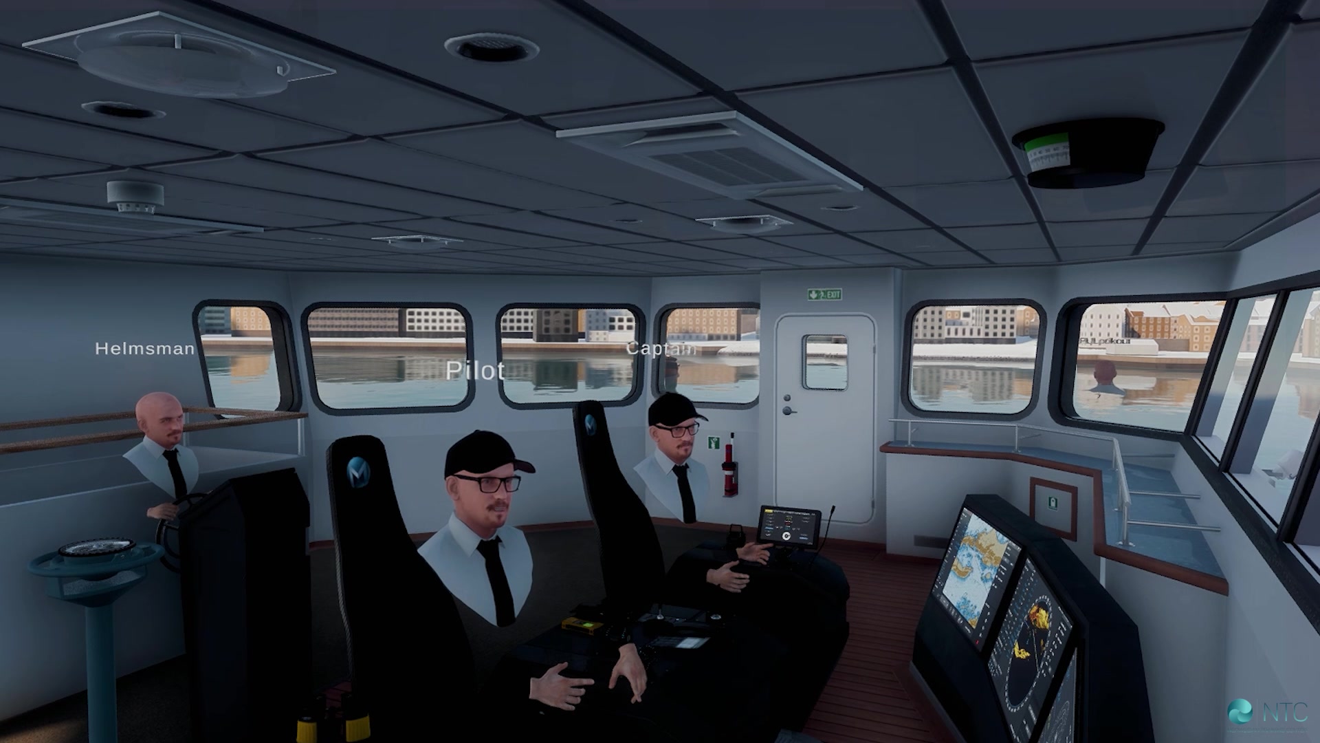 🚢🌍 Connected Across Oceans: The NTC Multi-Location VR Bridge Simulator ...