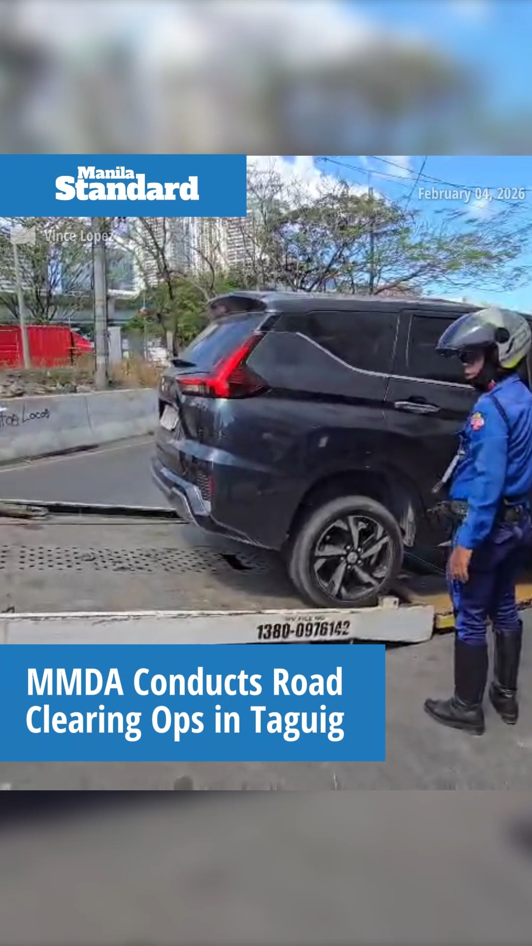 WATCH | MMDA Conducts Road Clearing Ops in Taguig The Road Clearing ...