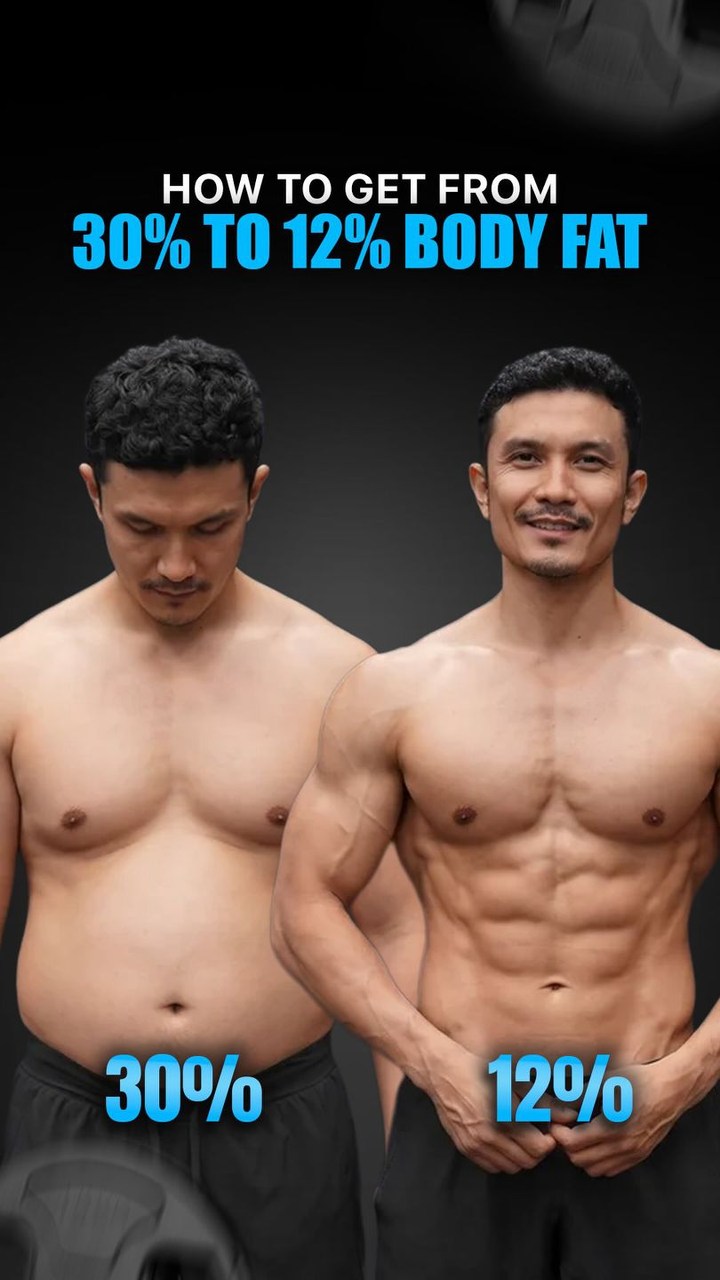 🚨 30% BODY FAT? HERE’S HOW TO GET DOWN TO 12%!, #bodyfat #fatloss #weightloss #cutting #shredded #leanphysique #abs #sixpack #fitness #gym #workout #gymmotivation #fitnessmotivation #bodybuilding